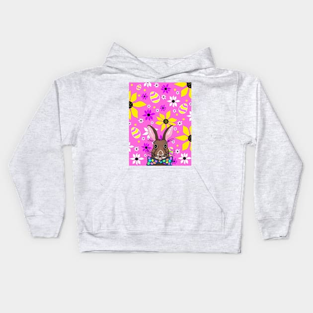 Spring Into Easter Kids Hoodie by SartorisArt1